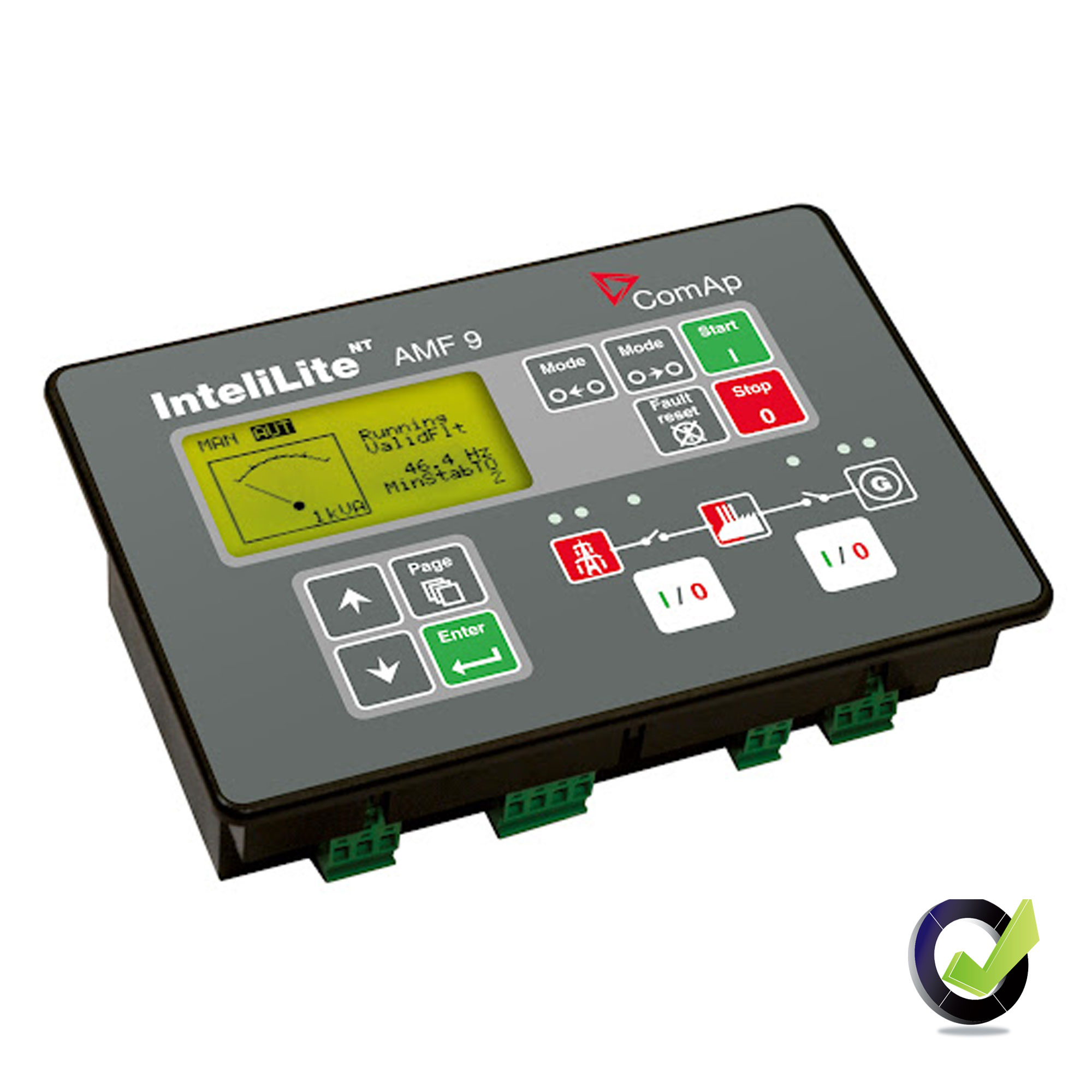 InteliLite AMF 9i Single Set Genset Controller. 