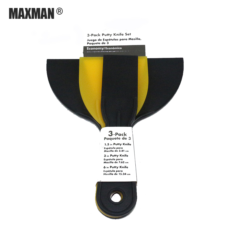 【LuckyBabyFans Store】MAXMAN Putty Construction Tools Paint Scraper Tool Dry Wall Scraper Plastic Lowest Price Caulk