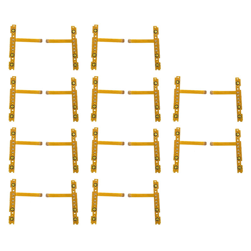 TWEXQNY 10X New Replacement Part Flex Cable NS Switch Left Right Button Key Flex Cable SL+