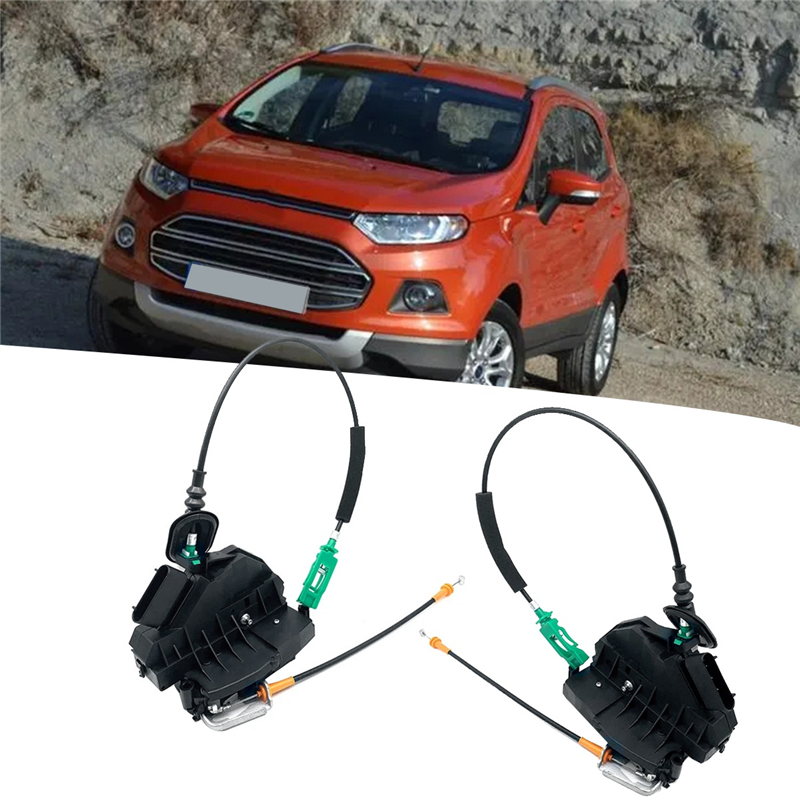 Rear Right Door Lock Latch Actuator CN15-A264A26-DC for Ford Ecosport 2013-2020 Center Door Spring Pins Lock. 