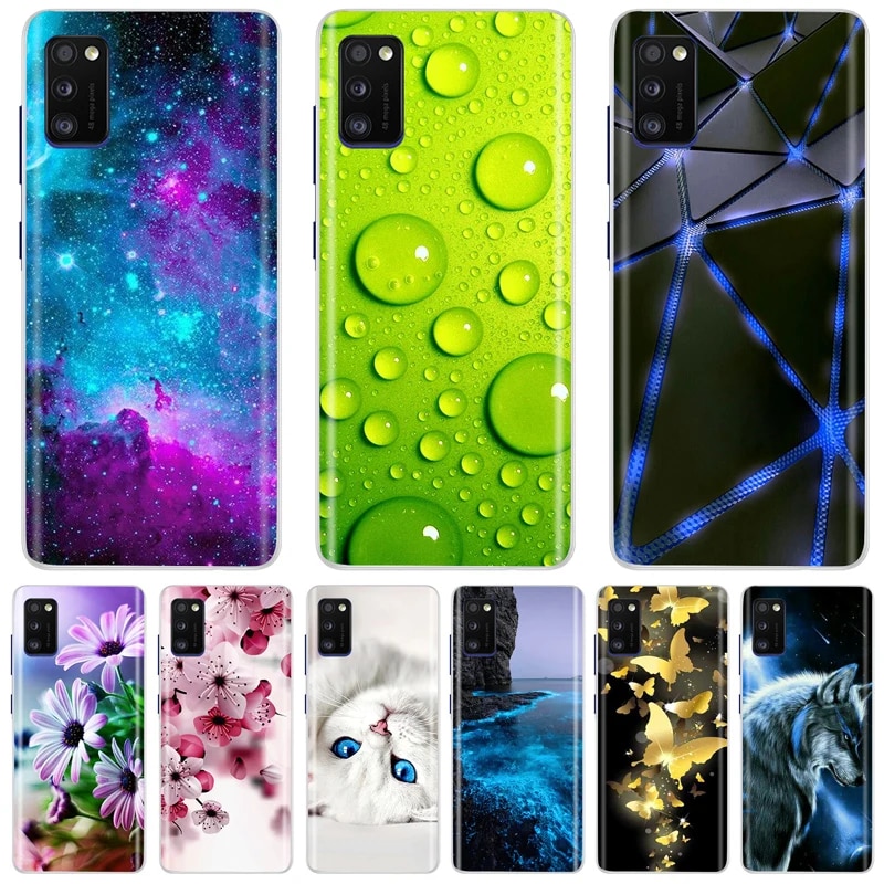Case For Samsung Galaxy A41 Case Soft TPU Back Cover Silicone Case For Samsung Galaxy A41 A 41 SM-A415F Clear Phone Case Fundas