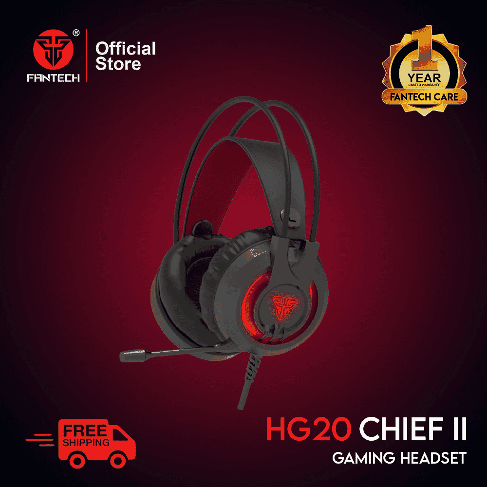 FANTECH HG20 CHIEF II BLACK RGB Gaming 