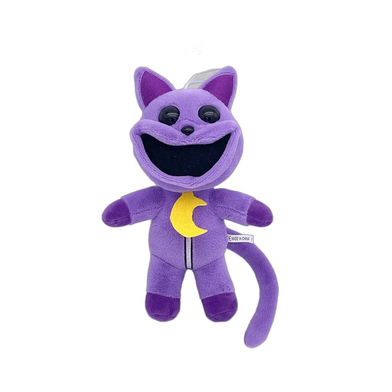 Poppy playtime3 Bobby's Game Time 3 smiling critters Big Eye Purple Cat Doll. 