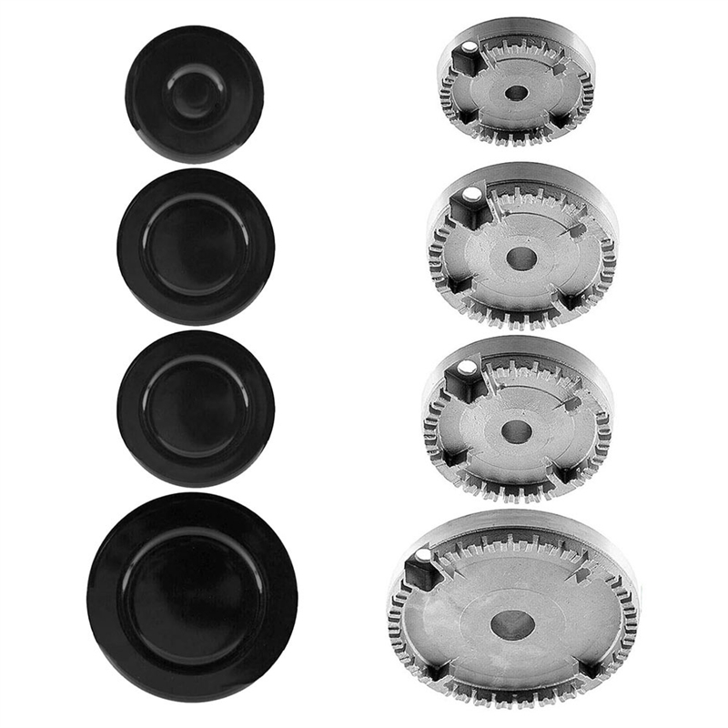 Universal Burner Crown Flame Cap Oven Cooker Hob Gas for CDA,Flame Burner Cap Crown Fits All Between Sizes Easy Install Easy to Use