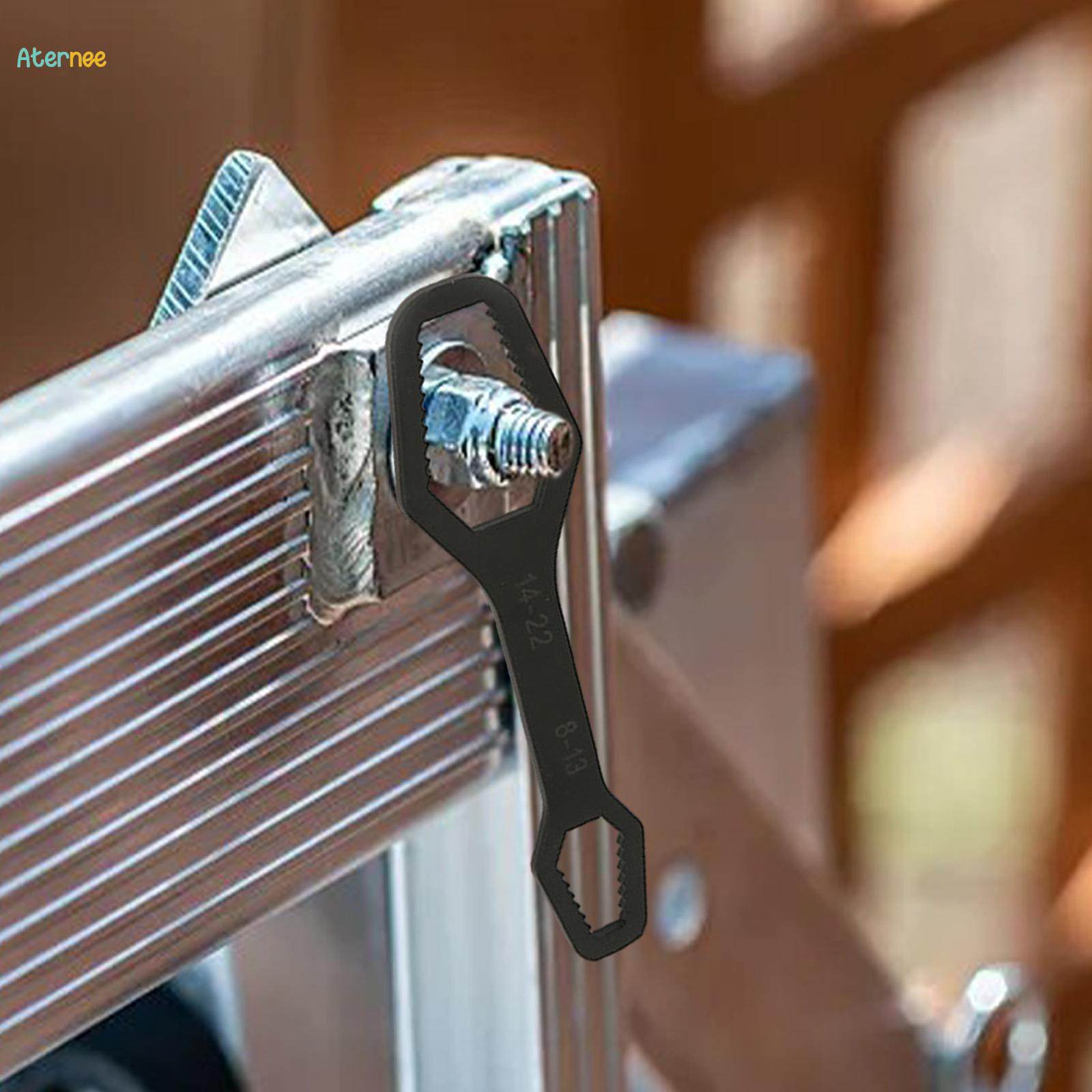 Universal Wrench Multifunctional Wrench Doubleheaded Wrench for Auto Bike. 
