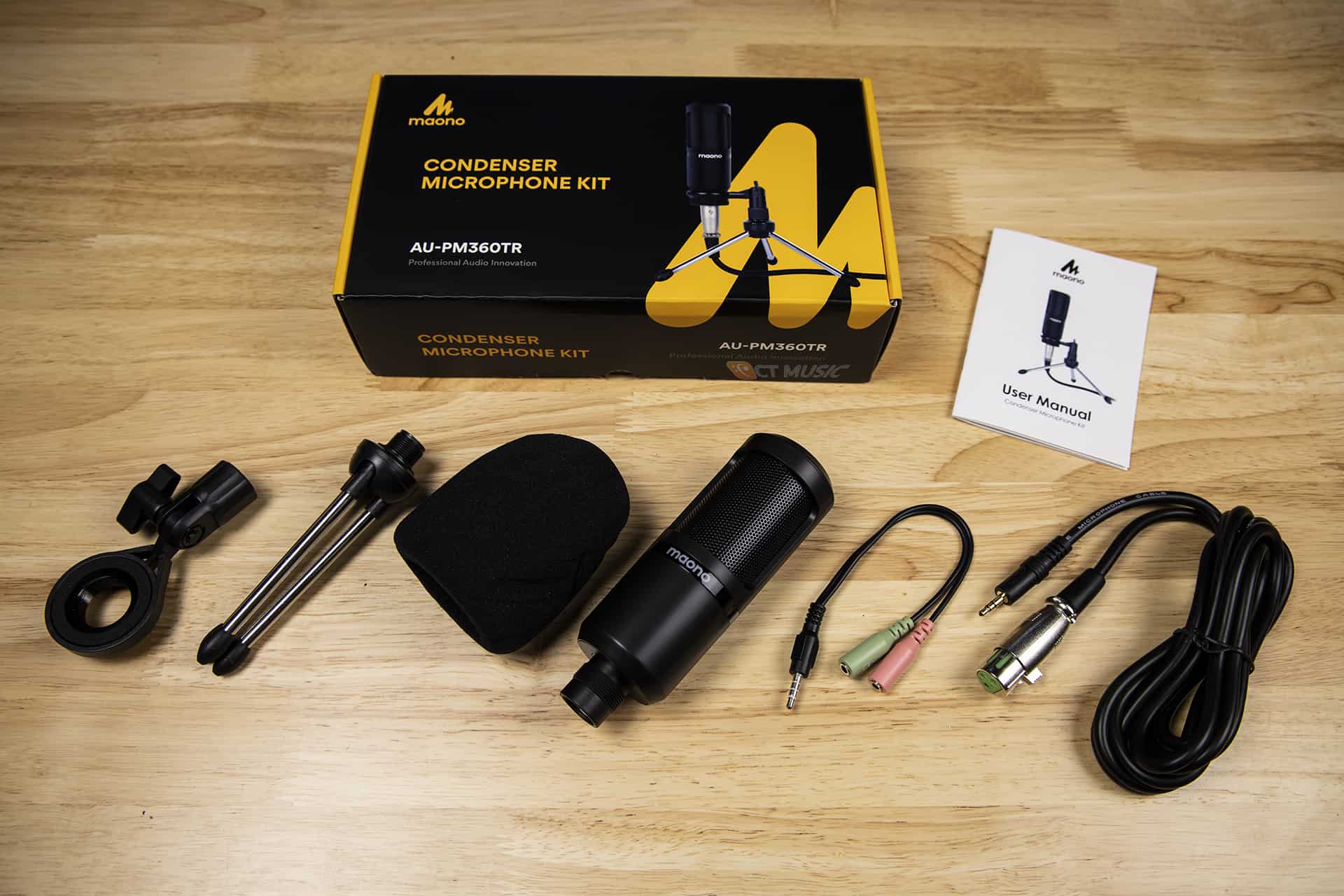 MAONO AU-PM360TR Condenser Microphone. 
