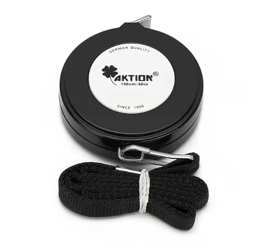 Aktion Measure Retractable Flexible Ruler Small Measuring Tape for Body Measurement and Big Sewing for Tailors 60 Inch 150 cm (Big size) - 01pcs only