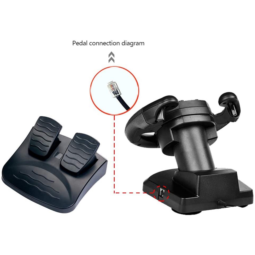 Game Racing Steering Wheel for Ps3/Pc Steering Wheel Vibration Joysticks Remote Controller Imulated Driving Controller. 