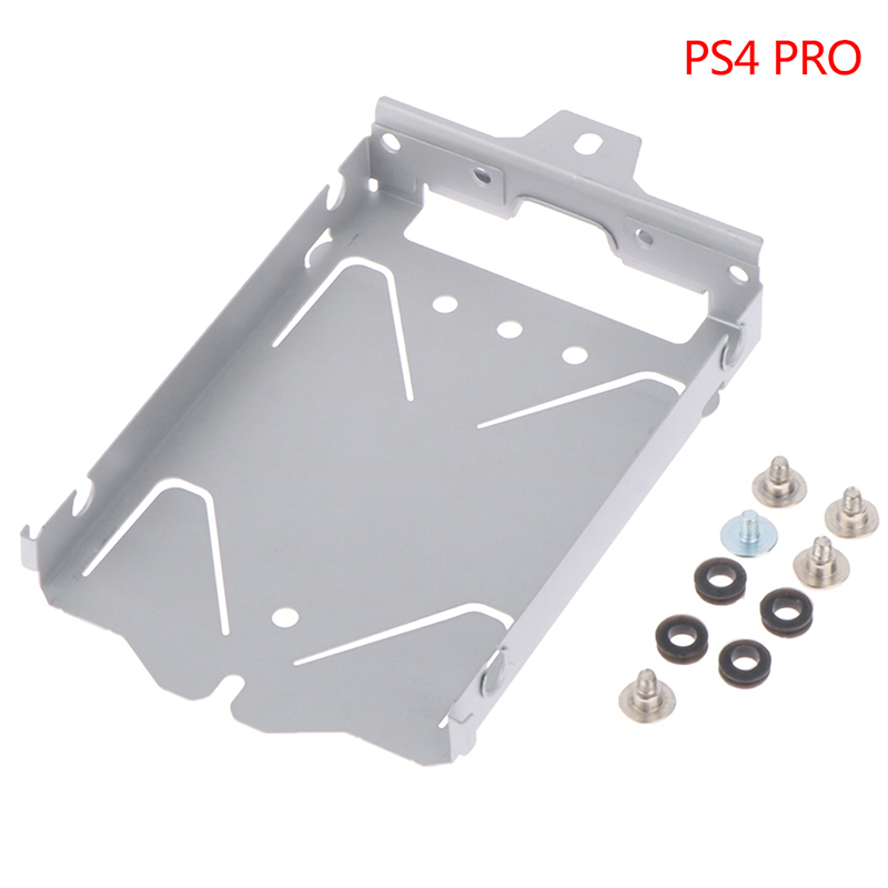 1Set Hard Disk Drive HDD Base Bracket Mounting Bracket Holder Frame with Screws For PS4 1000/1100 1200 SLIM PRO Console Tetuo. 