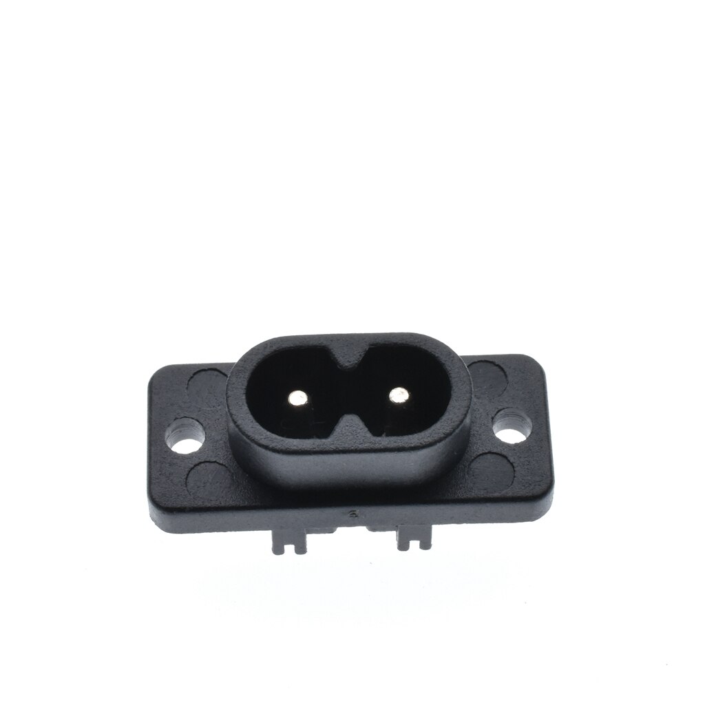 5 PCS JR-201A 2 Pin AC Power Socket Panel Mount AC Power Plug Socket. 