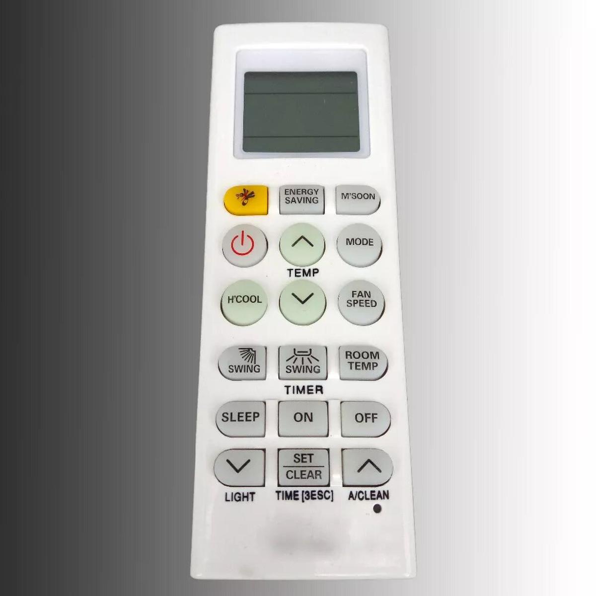 lg split ac remote price