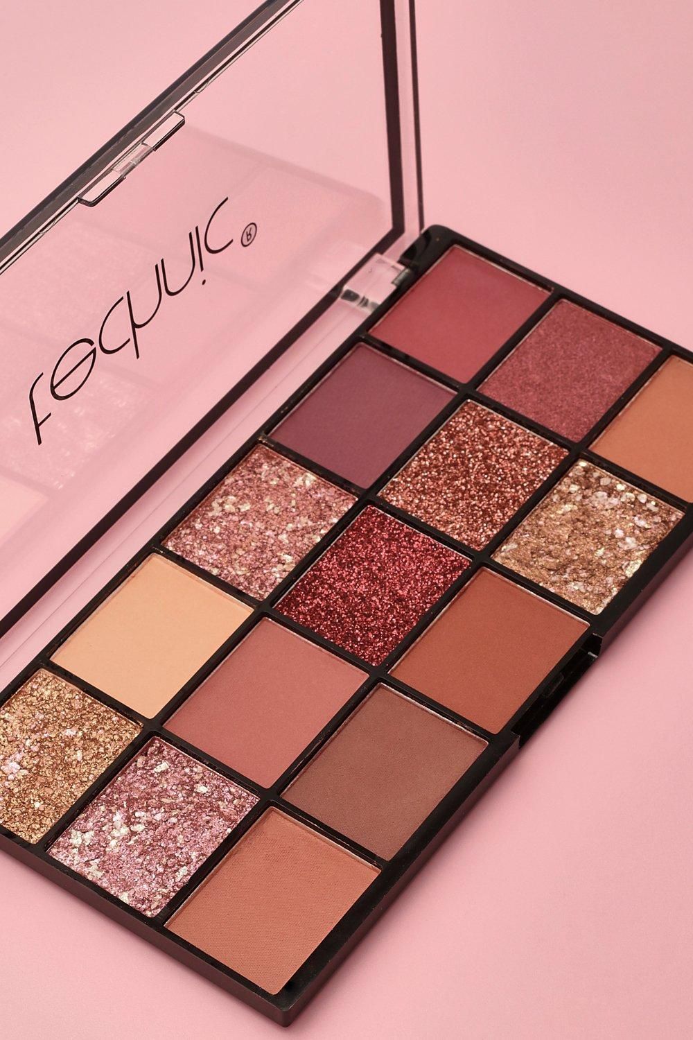 Technic Invite Only Pressed Pigment 15 Color Matte Eyeshadow Palette - 21.9g. 