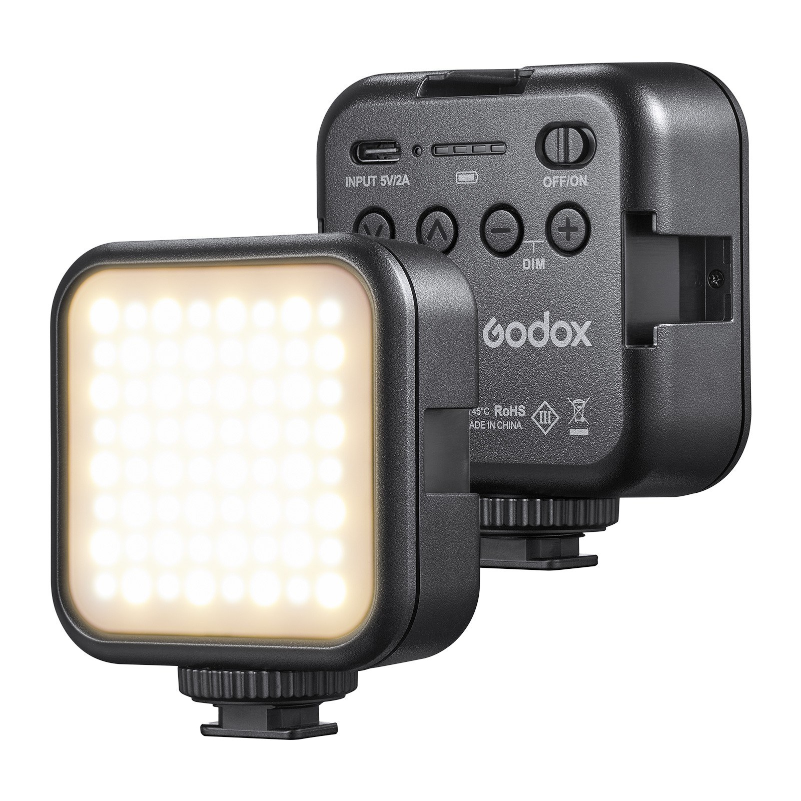 Godox LITEMONS LED6Bi Bi-color Temperature LED Video Light - black