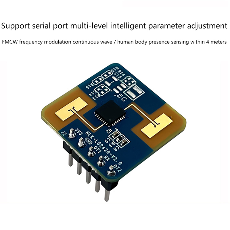 24G Millimeter Wave Radar LD2420 Human Presence Sensing Module Micro Motion Intelligent Sensor. 