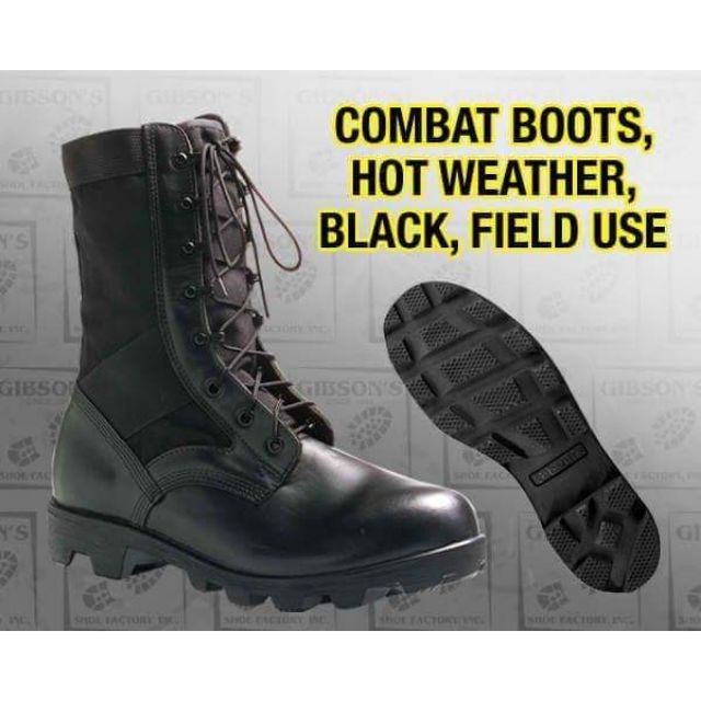 Gibson hotsell combat boots