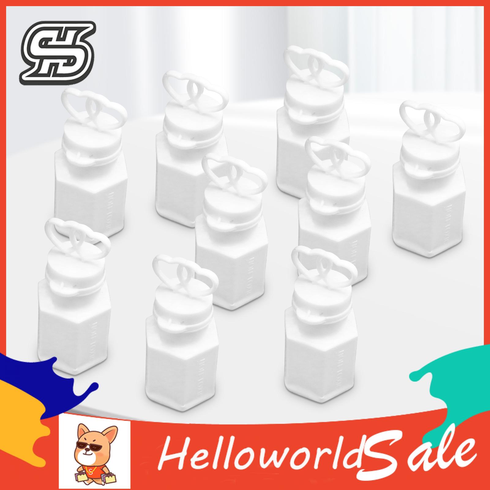 HelloWorld Bubble Maker Bottle Multipurpose DIY Empty Wedding Bubble Bottles Mini Tubes. 