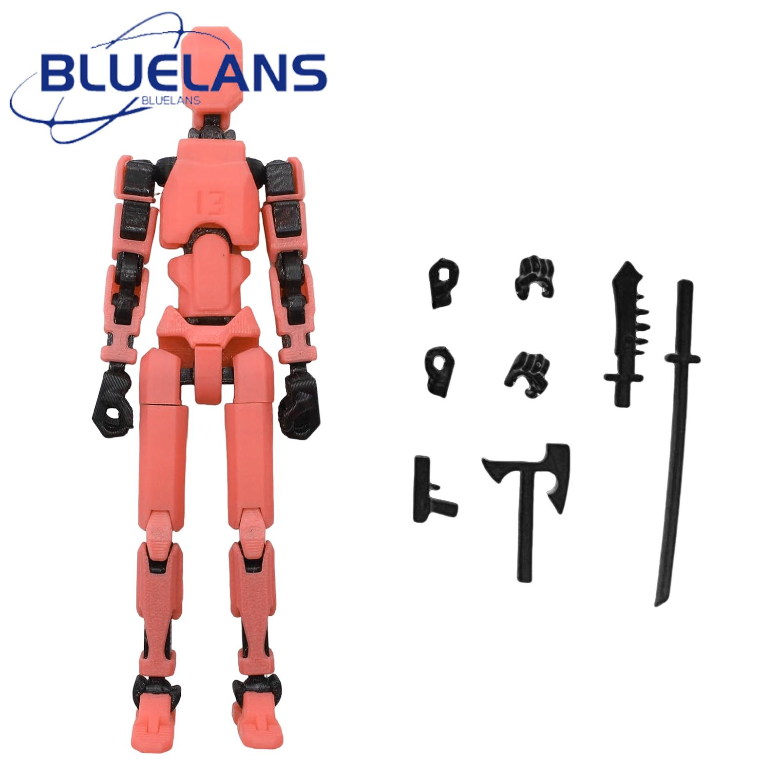 Artistic Posing Doll Flexible Multi-jointed Robot Action Figure for Home Decor Joint Man Action Figure. 