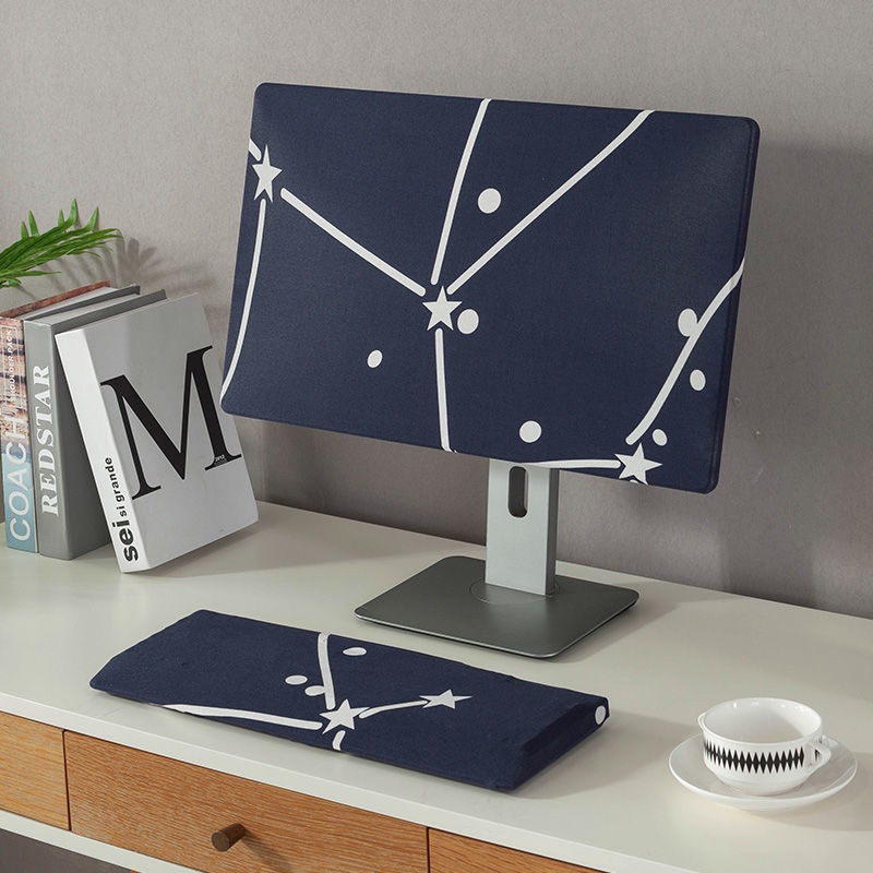 Nordic Flannel Art INS Style Keyboard Dust Cover Monitor Covers Desktop