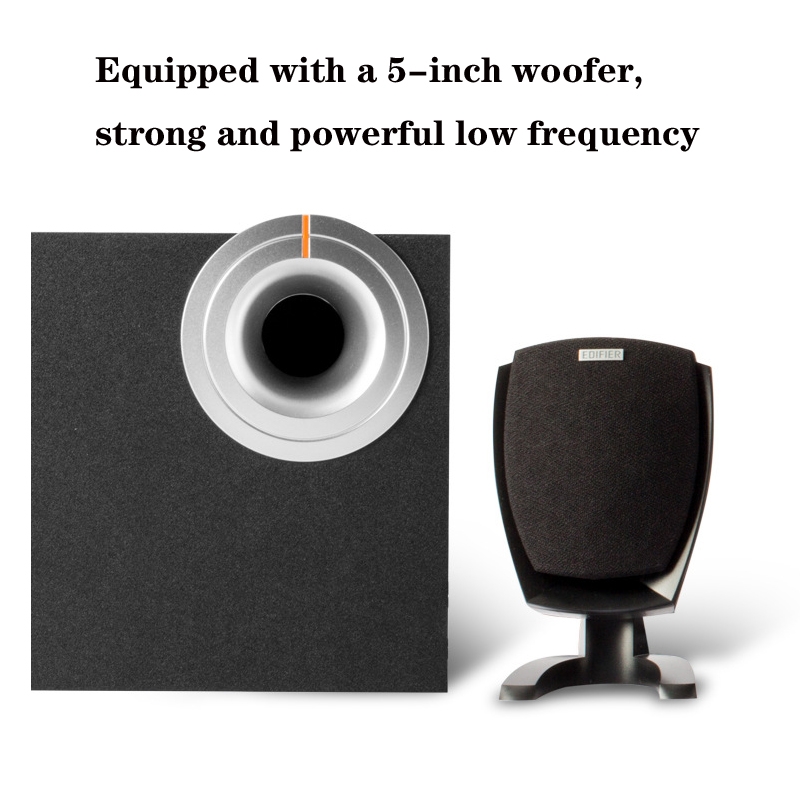 Edifier R201T06 Multimedia Computer Speakers, US Plug R201T06 White/R201T06 Black. 