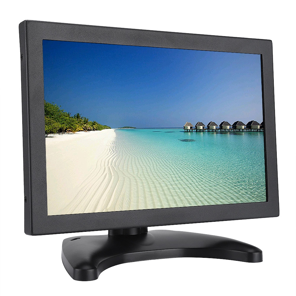 10.1in 1280*800 HD Capacitor MultiTouch Industrial Embedded LCD Monitor Display 100-240V UK. 