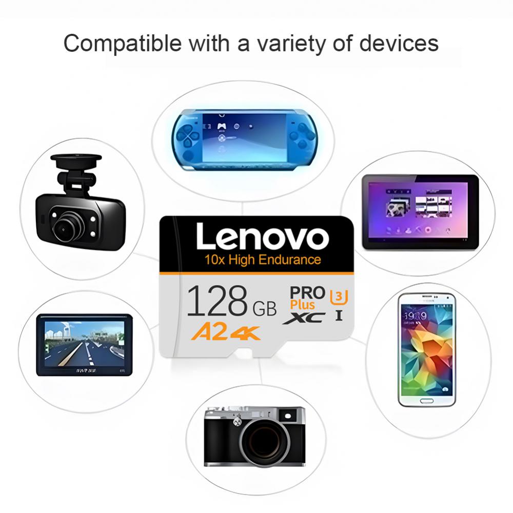 Lenovo 2TB 1TB Micro TF Card High Speed Memory Card 128GB 256GB V60 Mini SD Cards 512GB UHS-1 TF Flash Card For Nintendo Switch. 