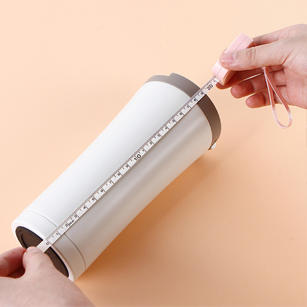 New leather tape measure mini tape measure candy color tape measure measurement measurement tape measure. 