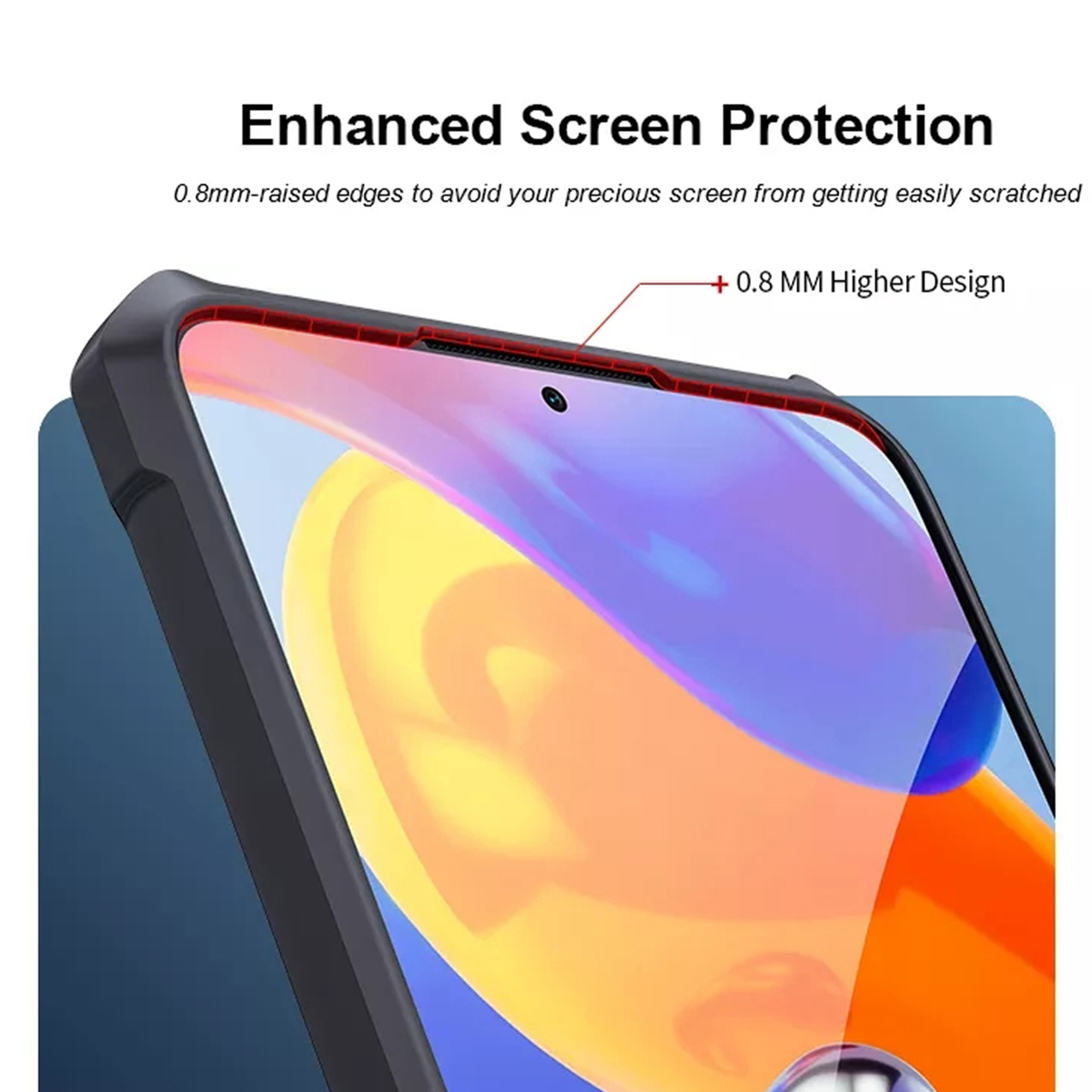 Xiaomi Redmi Note 4, Note 4X Transparent Silica Gel Matte Shockproof Slim Case, Thin, Durable, Anti-Skid, Dust-Proof Back Cover. 