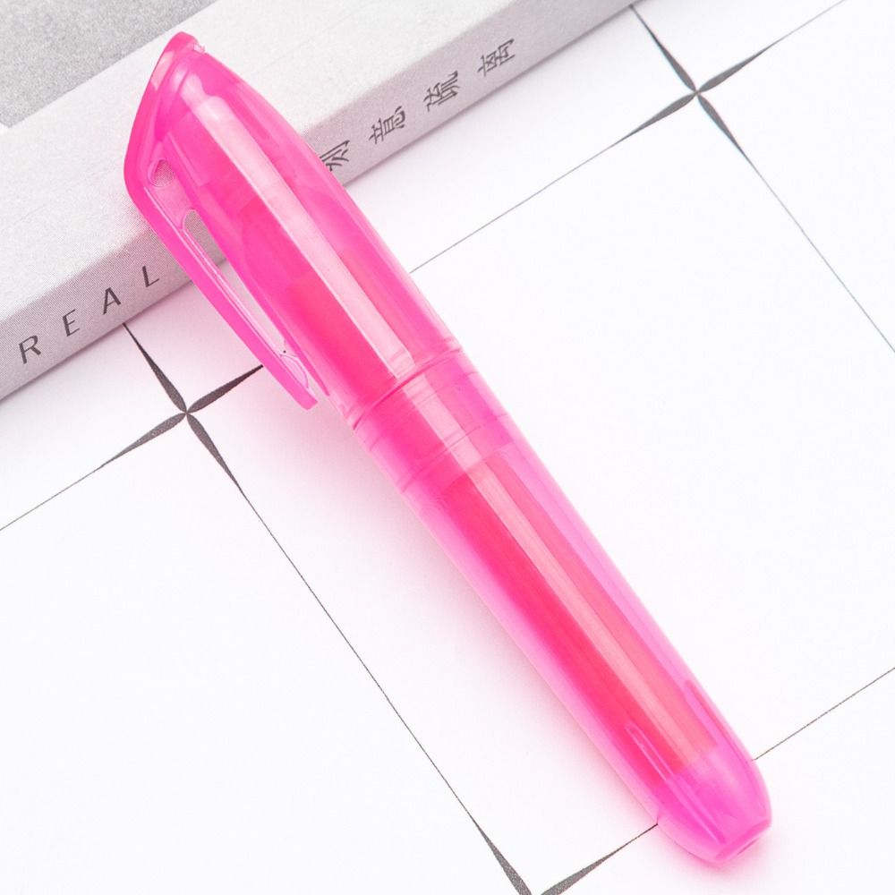 Cute Colorful Highlighter Pens Drawing Graffiti Fluorescent Pen Aesthetic Student Stationery Colored Markers Pens School Office Supplies