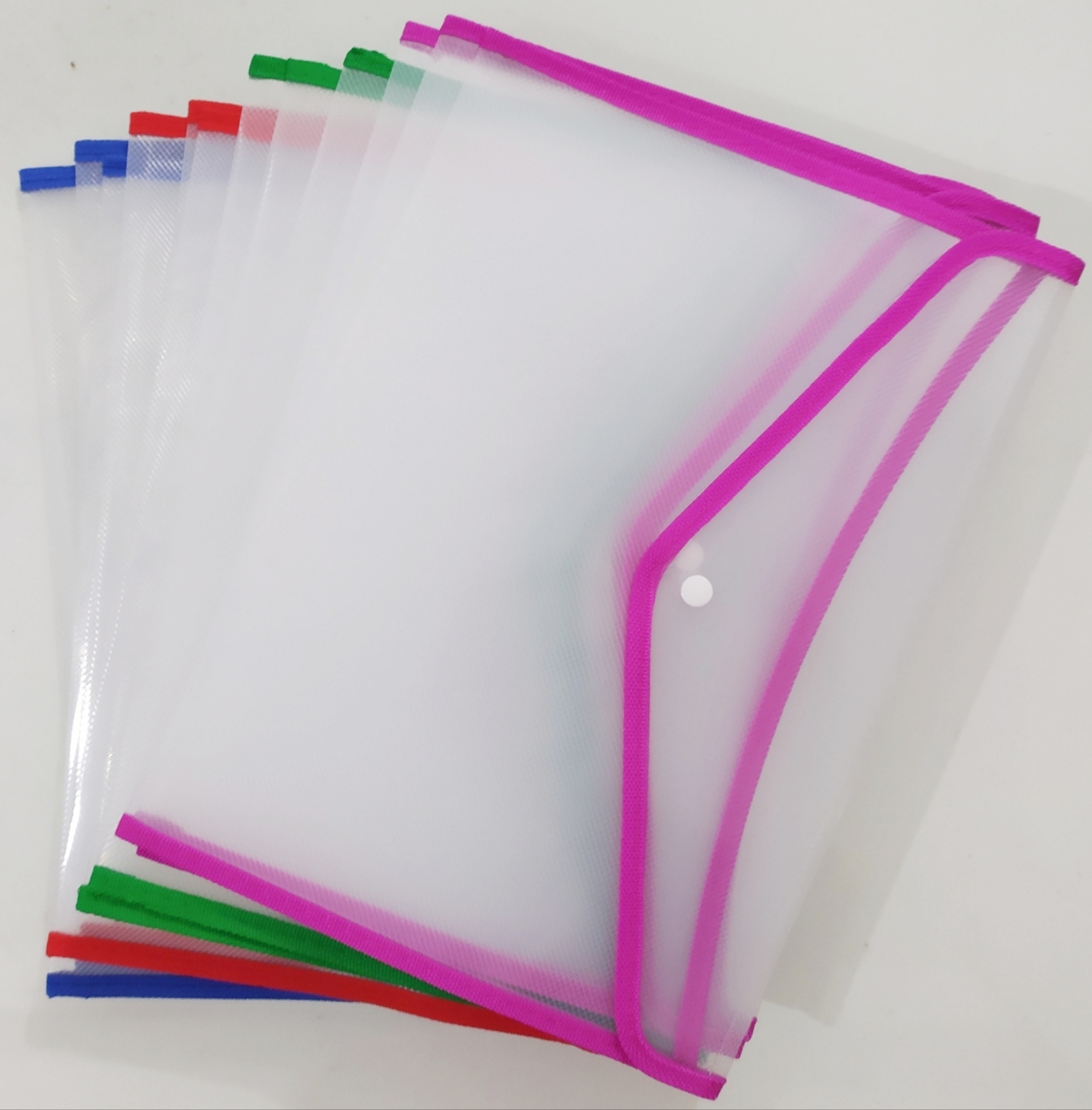 Liner File / Button File / Clear File / Documents Carrier File / Office & School File. (12 Pieces). 