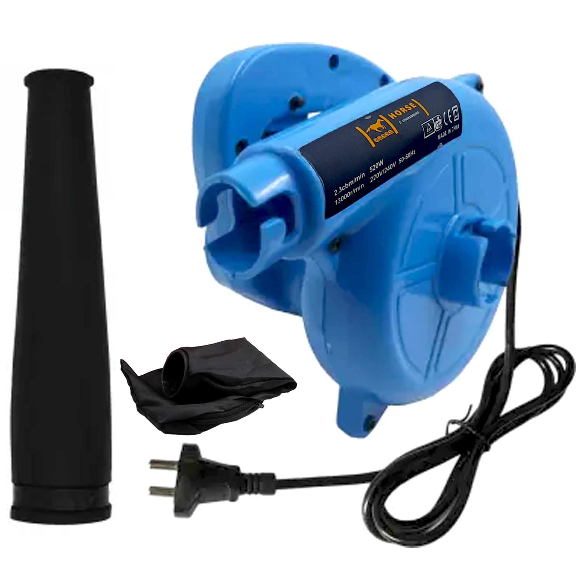 Air Blower Vacuum Cleaner 2 in 1 Dust Blowing And Collecting Machine For Instant Cleaning Different Places of House, Home Appliance, Motherboards, Computer Case, Power Supply, Pet & Car Clinging. 