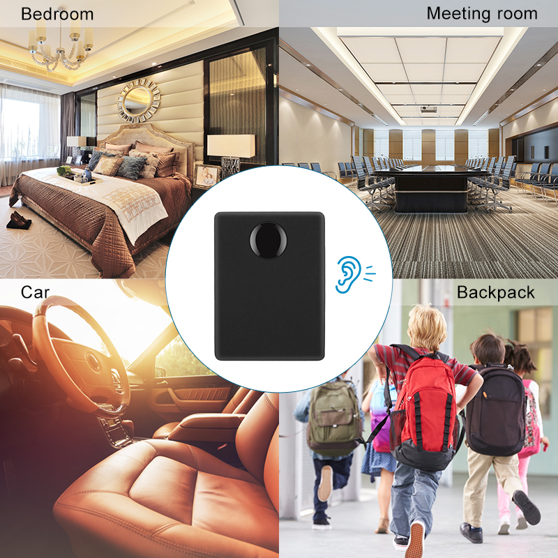Yfashion N9  Listening Device Acoustic Alarm ni  Device Voice Surveillance System Quad Band 2 c 12-15 Days Standby ime. 