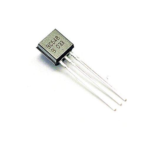 25Pcs- BC548B BC548 BC-548 BC 548 30V 100mA NPN 3 Pin Leads General Purpose Transistors BC 548 NPN 3 Pin TO-92 Package Bipolar Low Power Transistor. 