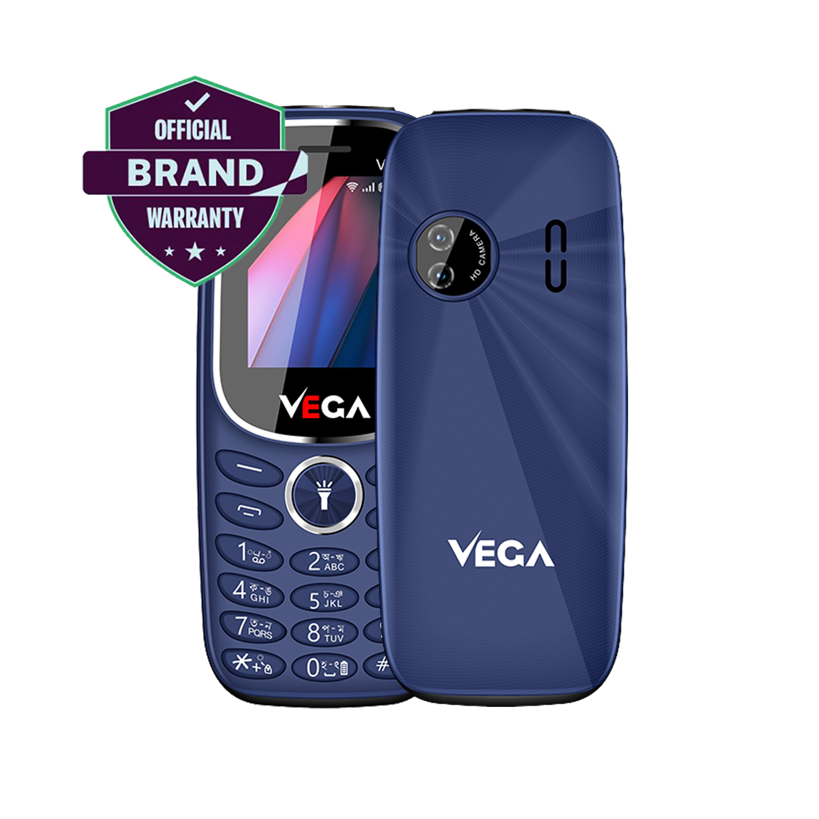 Vega V31 Dual SIM 1000 phone book  super strong  1000 mah battery Feature Button Mobile Phone. 