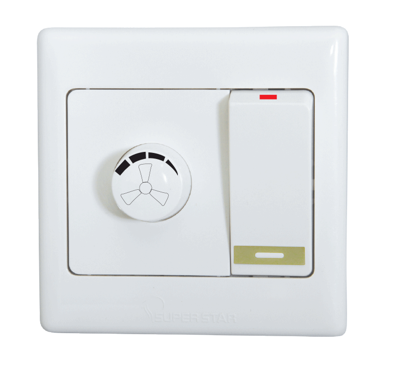 Super Star Rose Fan Regulator Dimmer with Switch Speed Controller ...