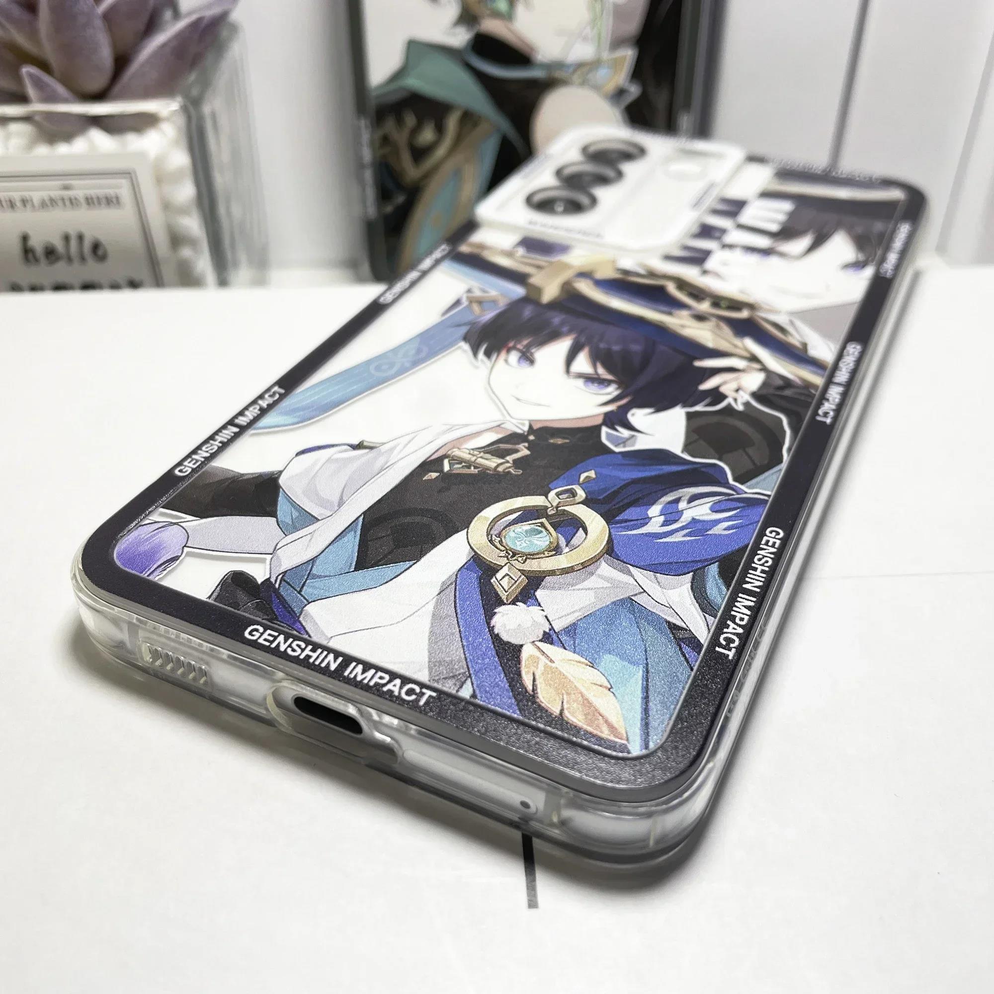 Genshin Impact Wanderer Alhaitham Kaveh Phone Case For Samsung Galaxy S20 FE S21 Plus S22 S23 Ultra A54 A53 A52 S24 A34 Cover. 