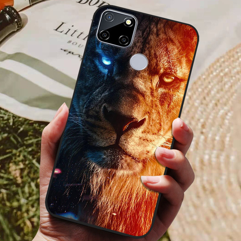 For Realme C25S Case Paint Silicon Back Cover Phone Case for Realme C25 C 25S C25 S Cases Realme C25s RMX3195 Soft bumper coque. 