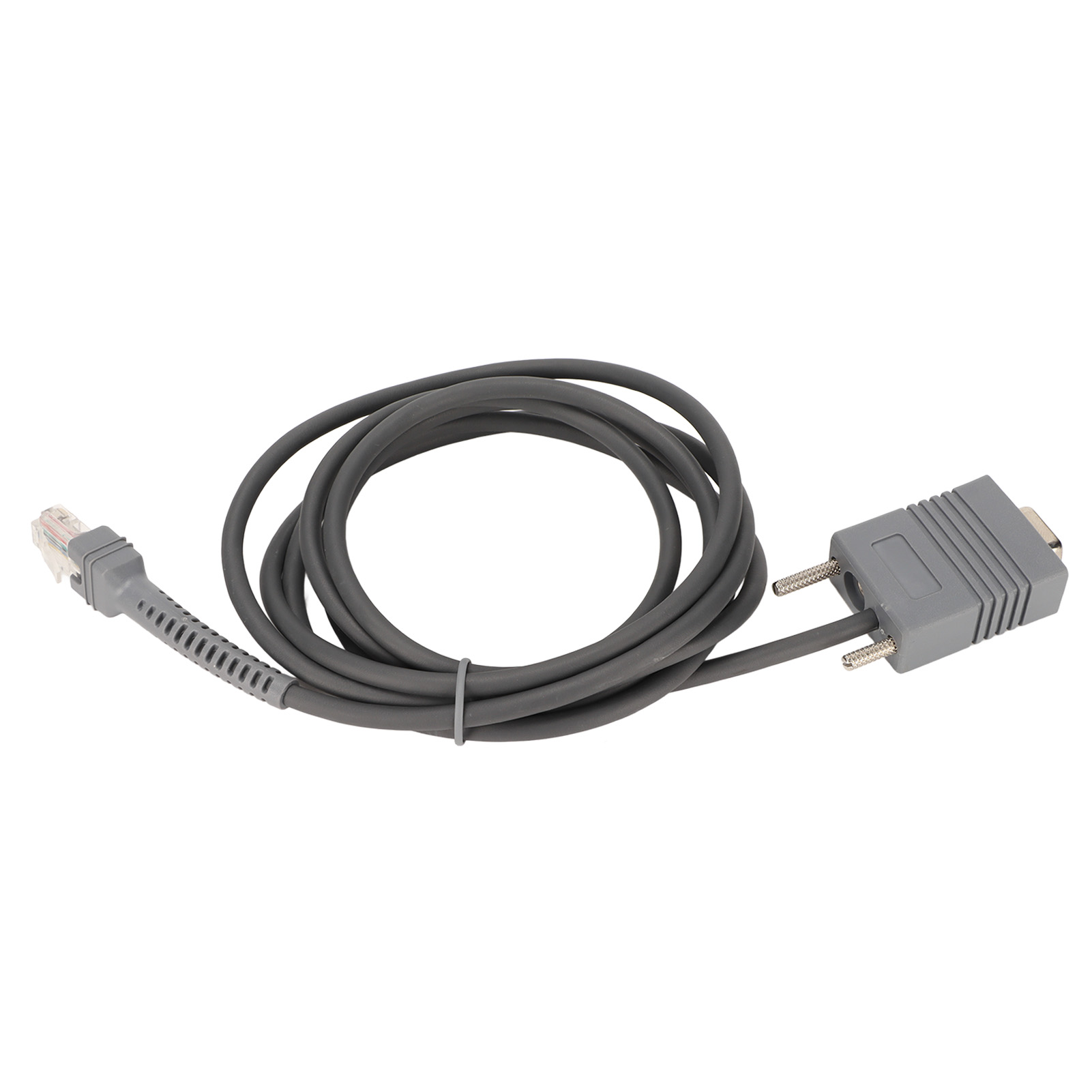 RS232 Serial Cable RJ45 Barcode Scanner For LS1203 LS4208 LS2208AP. 