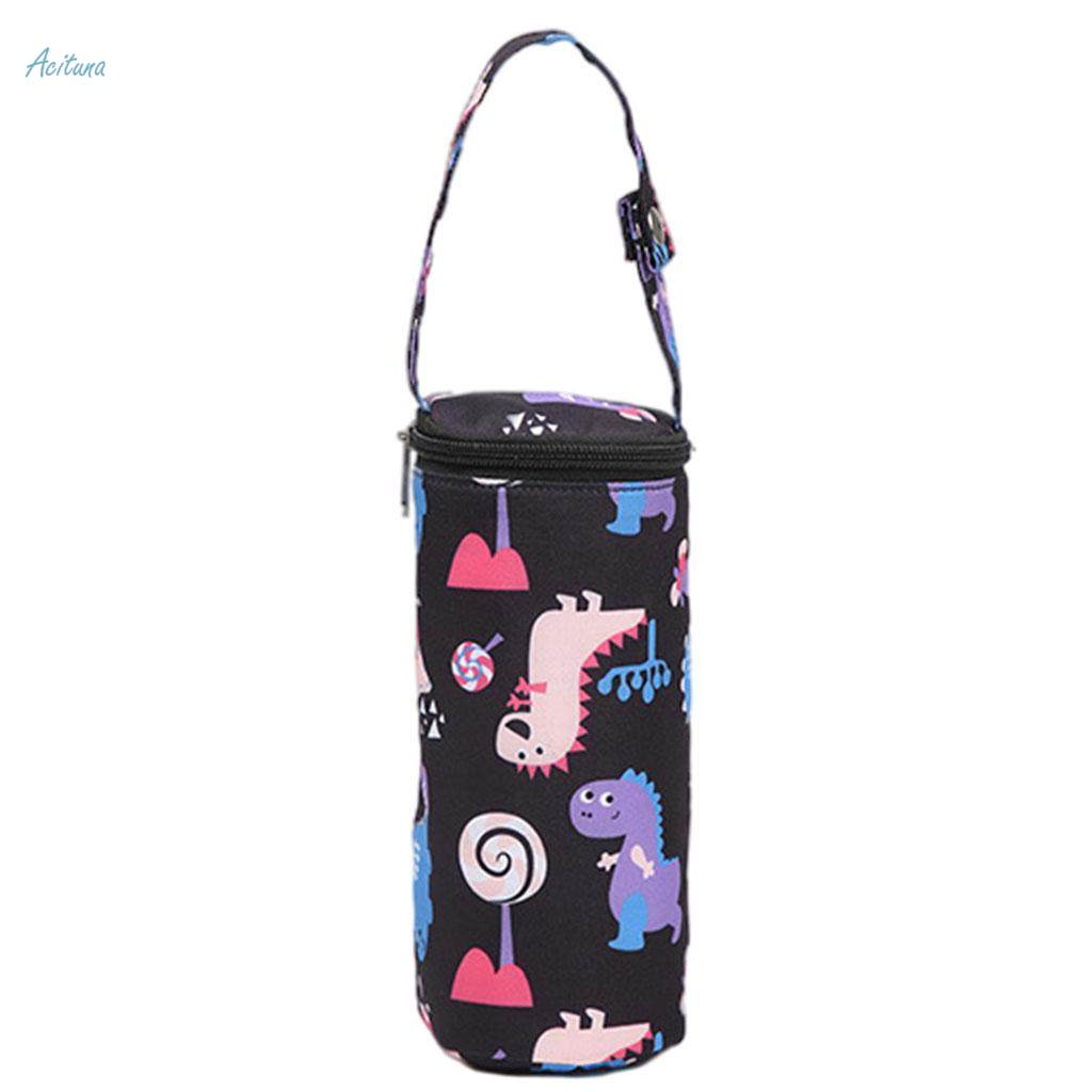 2 x Portable Insulated Baby Bottle Bag Reusable for Daycare Travel Carrier. 