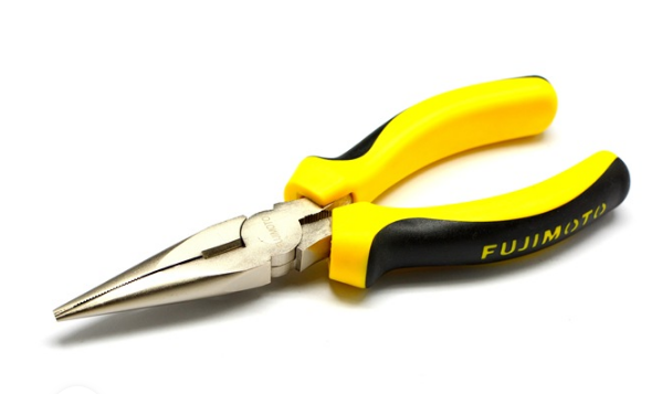 Fujimoto Combination Long Nose Plier 6"