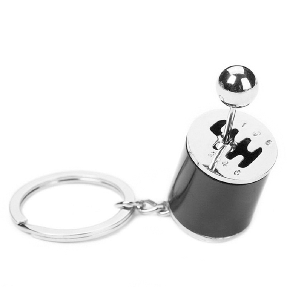 Creative Auto Part Model Gear Shifting Keychain Keyring ADHD Fidget Key Chain Style. 