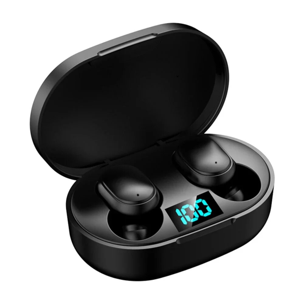 E6S TWS Wireless Bluetooth Headset 5.0 With Microphone Sports Headset Noise-cancelling Earplug Mini Headset Hands-free PK A6 Y50