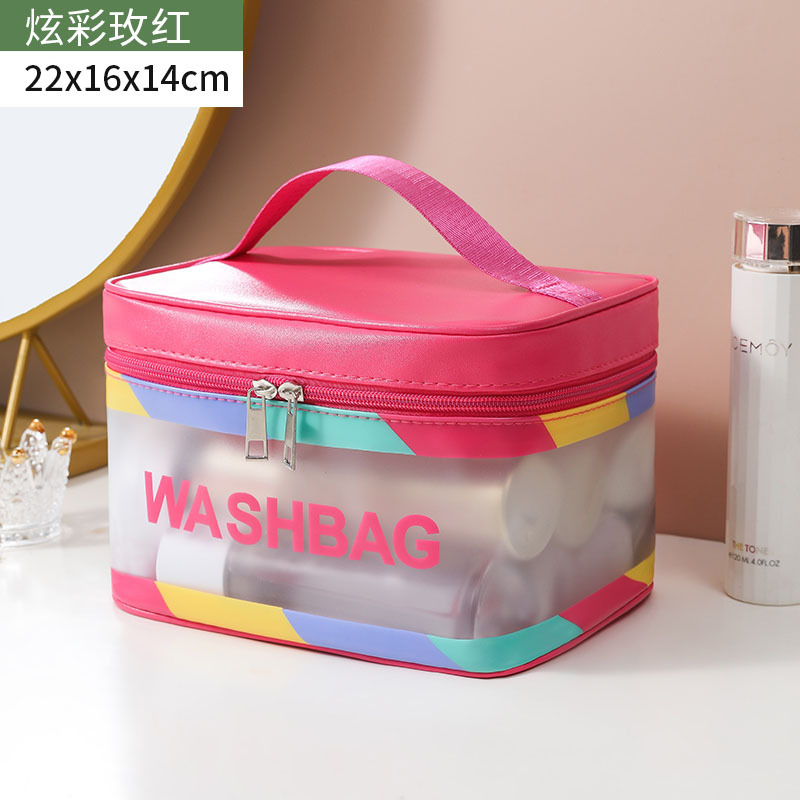 Spot cosmetic bag wholesale ins large capacity waterproof toiletry bag cosmetics storage bag handy