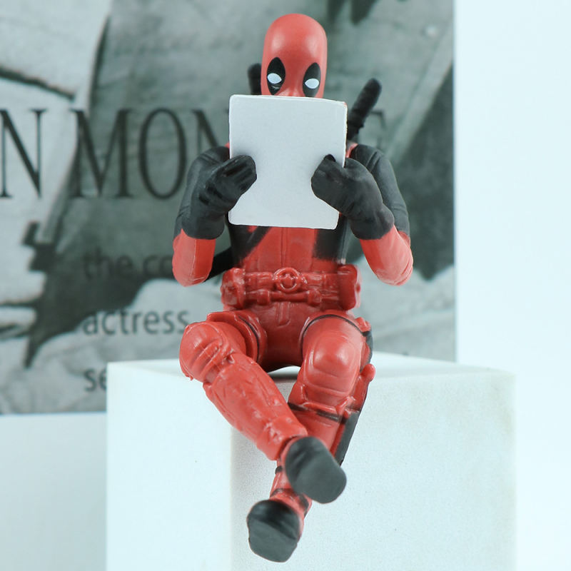 Deadpool Model Doll 3 Mini Hand Ornaments. 