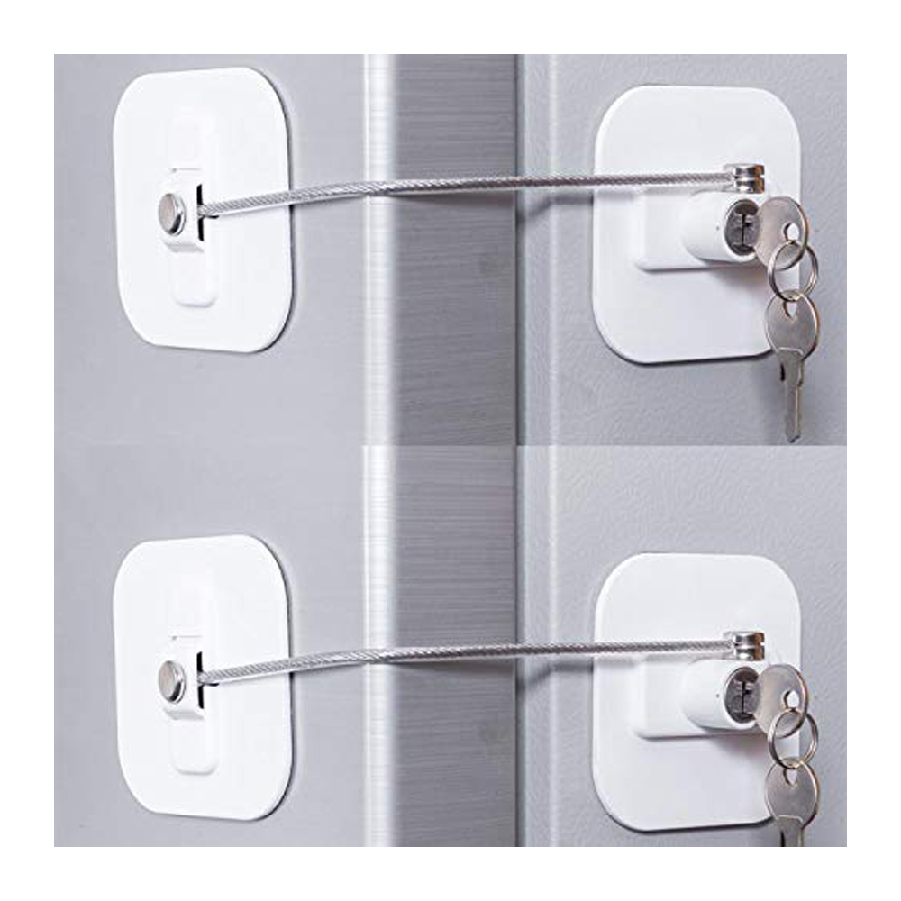 mini fridge with security lock