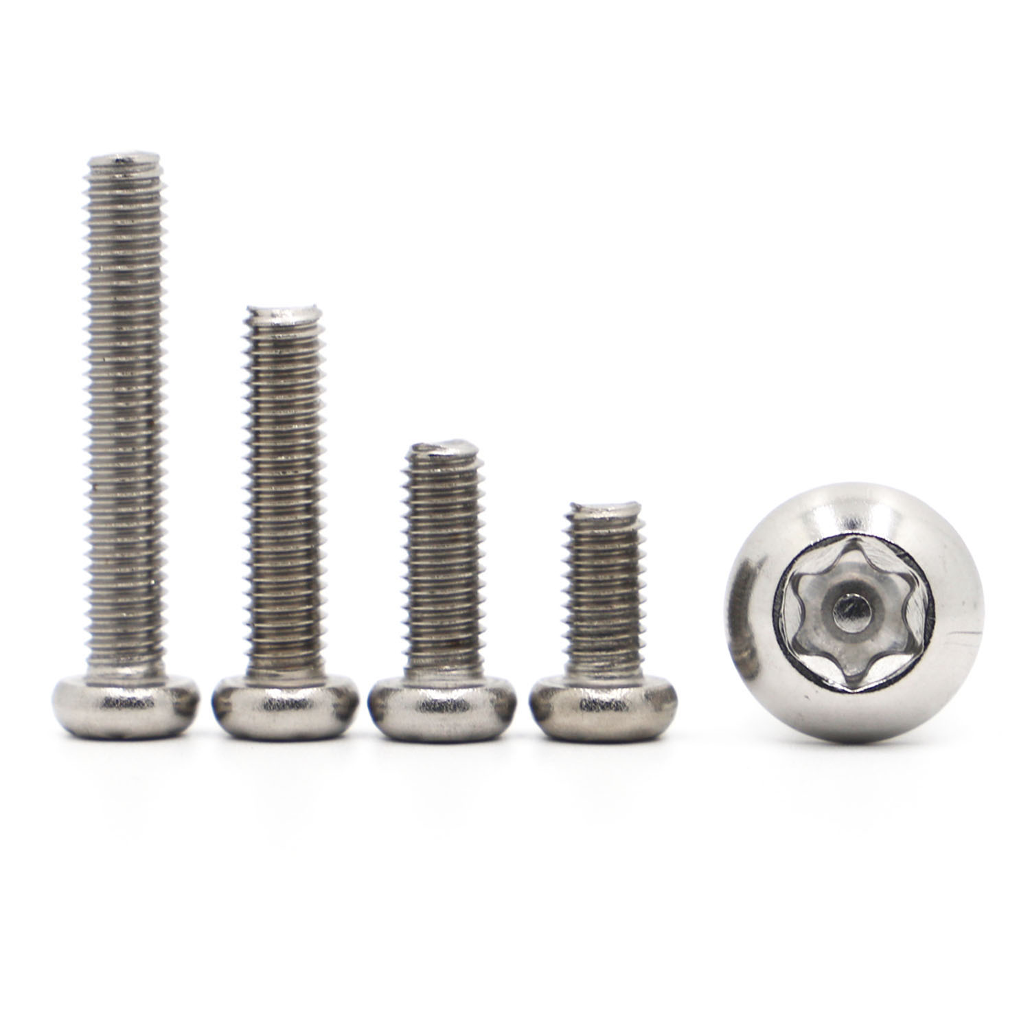 Aqxypas M6 M8 M10 Testa Tonda Torx A Sei Lobi Con Bulloni Di - Foto 10