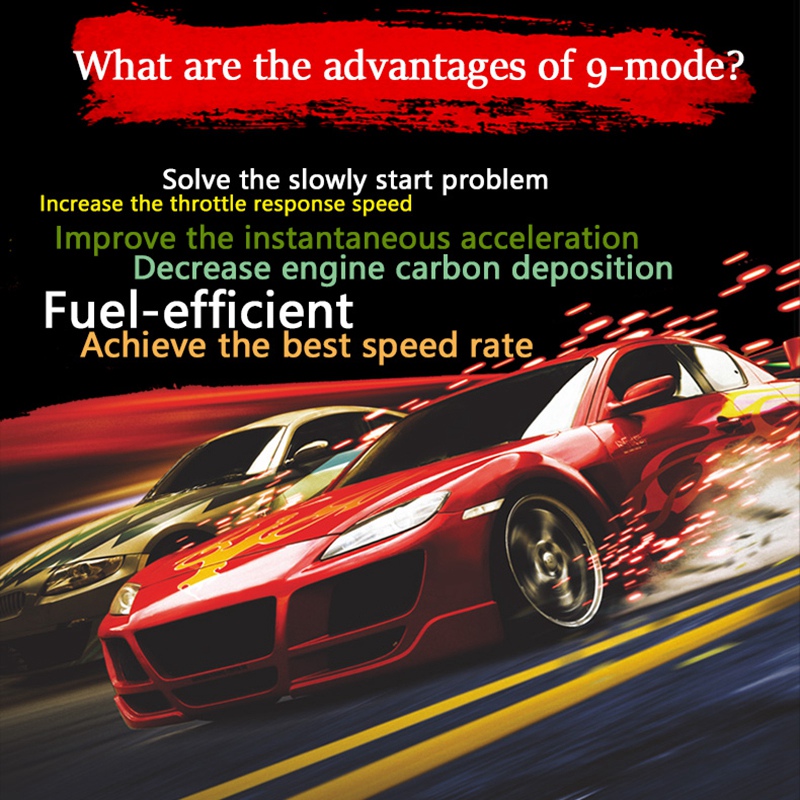 Throttle Response Controller 9 Drive Modes Racing Accelerator (821). 