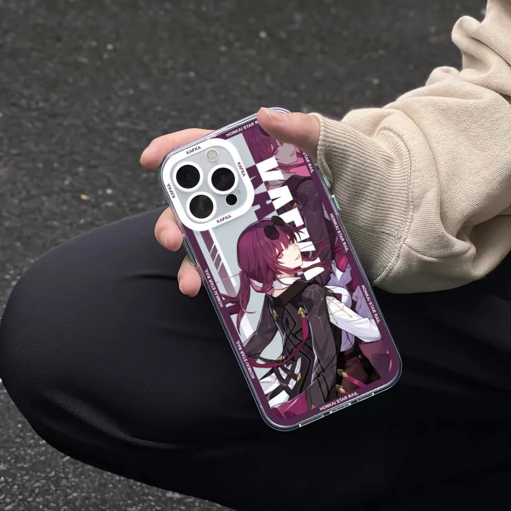 Honkai Star Rail Gepard Bronya Phone Case For a Phone 11 12 Mini 13 14 Pro Max Transparent Shell. 