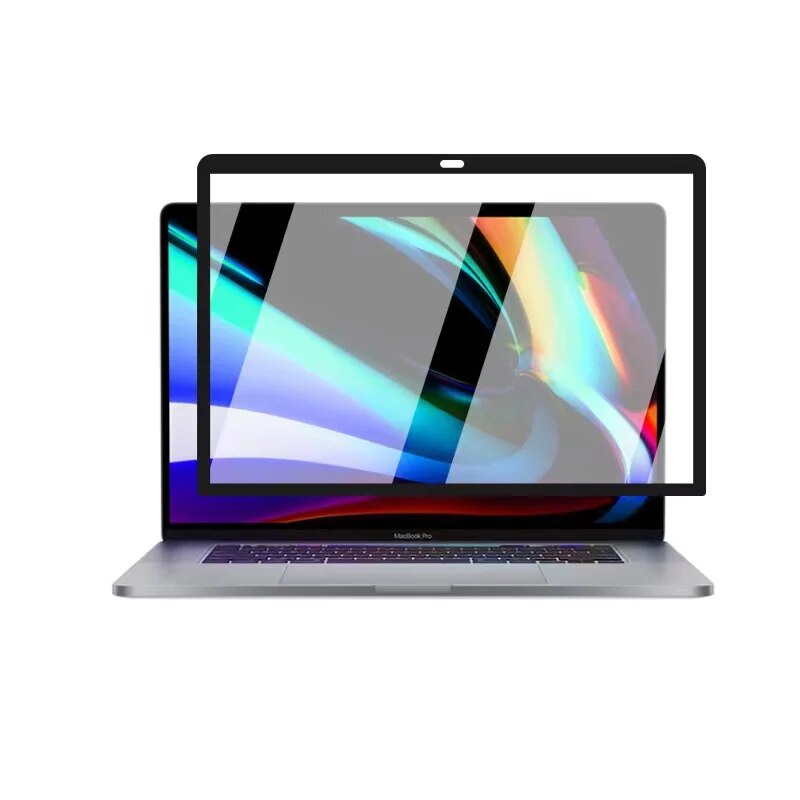 Black Screen Protector for MacBook Air 13 M2 A2779 A2780 15.3 A2941 Film Tempered Glass Guard A2681 Retina15 A1398 A2338 A2442. 