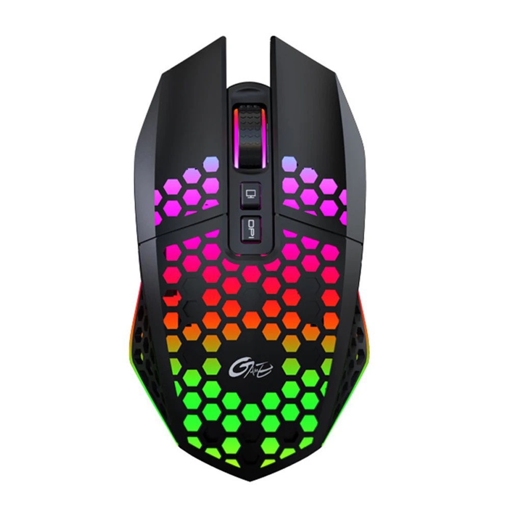 Wireless Gaming Mouse 1600 DPI Adjustable Computer 3 Gears X801 8 Buttons Mice for Household Computer Accessories. 