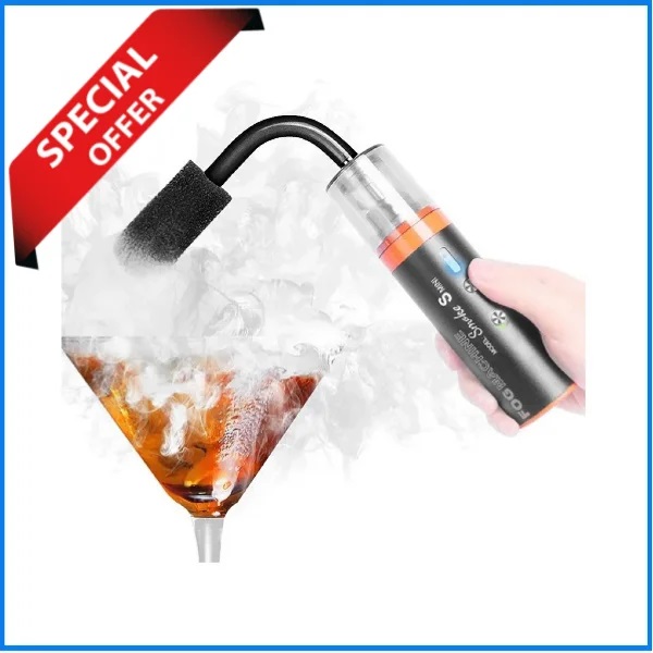 LENSGO Smoke S Mini All-in-One Handheld Fog Machine with Wireless Remote (15W)